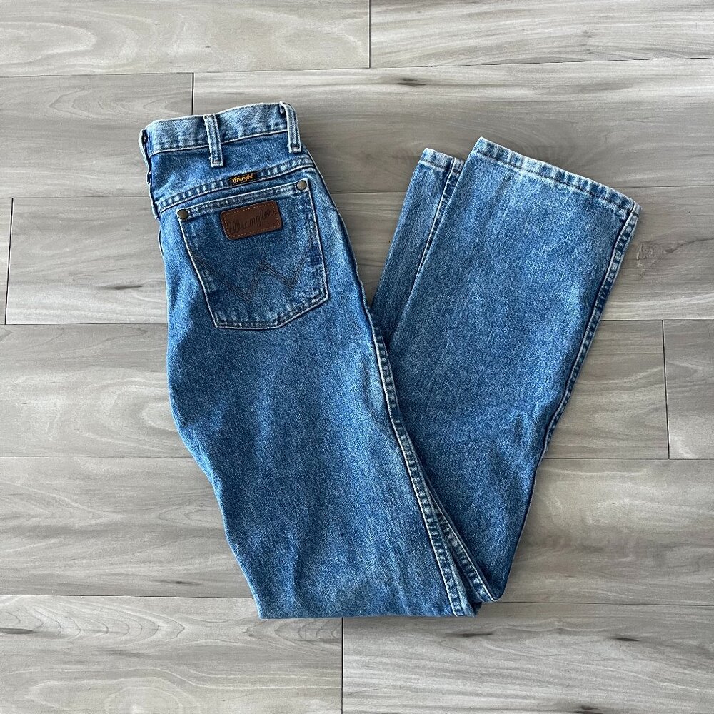 Vintage Wrangler MWZ Cowboy Cut Slim Jeans 27x34